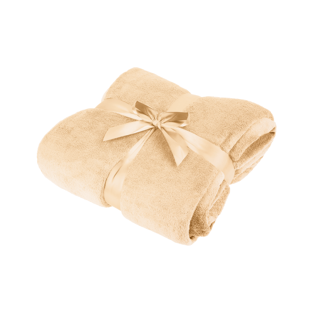 Pälsfilt 200x220 cm TEESA - krämvit Pälsfilt 200x220 cm TEESA - krämvit
