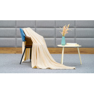 Pälsfilt 200x220 cm TEESA - krämvit