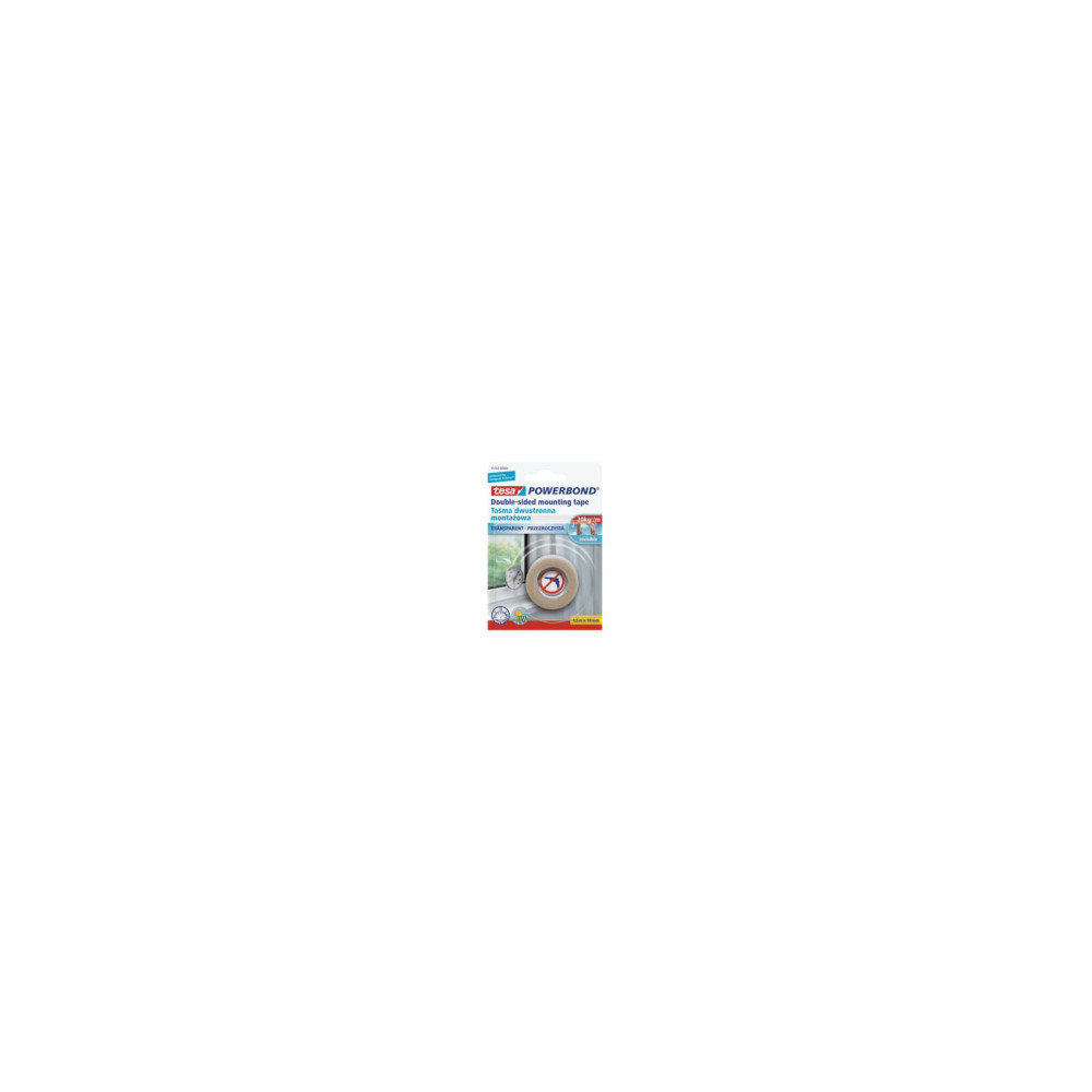 Tejp montering dubbelhäftande transparent 5m:19mm pro Tejp montering dubbelhäftande transparent 5m:19mm pro