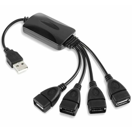 AK22 Hub USB-förgrenare 4 portar | HandlaSmidigt.se