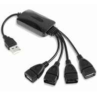 AK22 Hub USB-förgrenare 4 portar