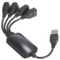 AK22 Hub USB-förgrenare 4 portar