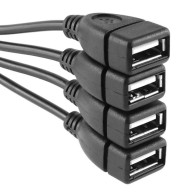 AK22 Hub USB-förgrenare 4 portar