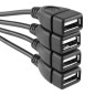 AK22 Hub USB-förgrenare 4 portar