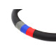 Pokrowiec nakładka na kierownicę samochodową m 37-39cm swc-10-m amio-01368
