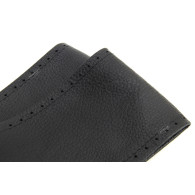 Skydd i läder med snörning för bilratt 37-39 cm amio-01761.