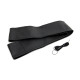 Pokrowiec sznurowany skórzany na kierownicę samochodową l 41-43cm amio-01762