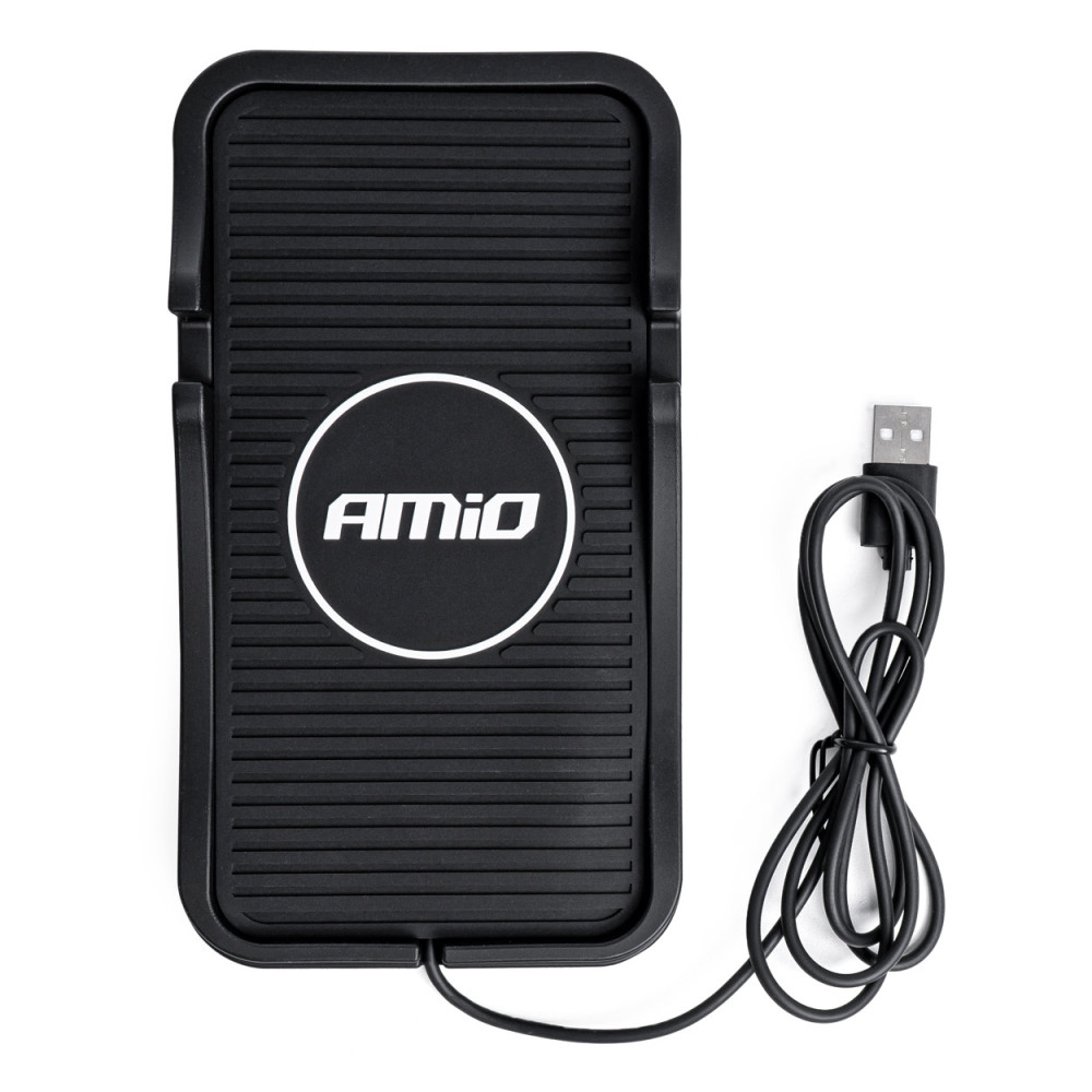 Trådlös induktiv bil laddare 15w amio-03145 Trådlös induktiv bil laddare 15w amio-03145