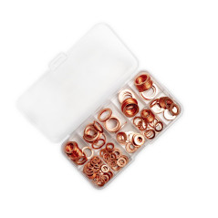 Kopparbrickor set 200 st. packningar amio-03108