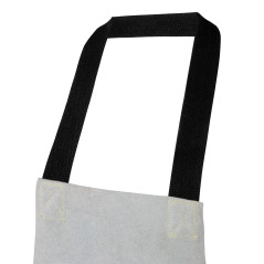 Svetsförkläde i läder 60 x 90 cm, bomullsband | HandlaSmidigt.se
