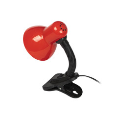 44-148- Skrivbordslampa lb-08 med klämma röd | HandlaSmidigt.se