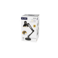 44-149- Skrivbordslampa lb-09 ritbord 2-i-1 e27 svart