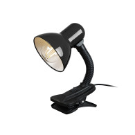 44-155- Lampka biurkowa lb-08 z klipsem czarna