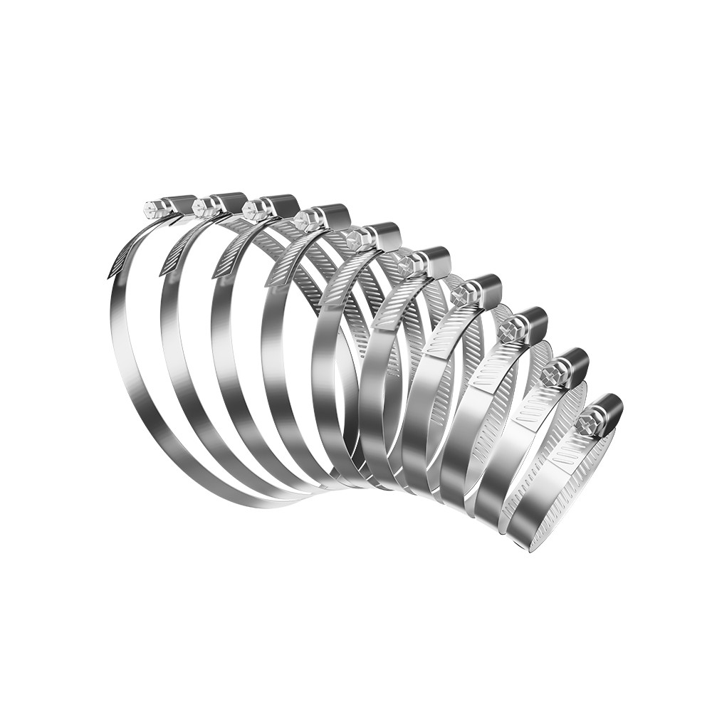 52-239- Rostfri snäckbandklämma w2 130-150/9 52-239- Rostfri snäckbandklämma w2 130-150/9