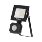 LED-strålkastare 10W med rörelse- och skymningssensor, 4000K, 230V