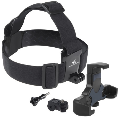Sportigt huvudband Maclean, roterande, för telefon, kamera, GoPro och andra enheter, universal, MC-448 | HandlaSmidigt.se