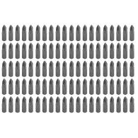 Końcówki wkrętakowe PZ2 x 25 mm, 100 szt.