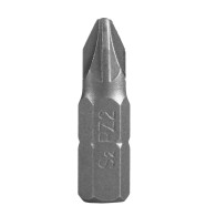 Bits med Phillips-spår PZ2, 25 mm, 100 st.