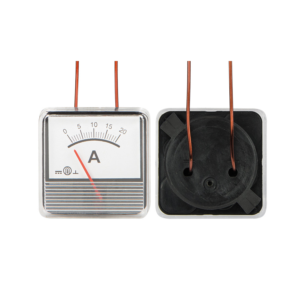 51-717- Analog amperemeter 20A kvadrat polsk