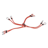 Länkar elastiska gummiband för att fästa bagage 8-armad 60 cm 07 mm bstrap-01 amio-01146