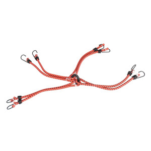 Länkar elastiska gummiband för att fästa bagage 8-armad 60 cm 07 mm bstrap-01 amio-01146