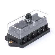 Keramisk säkringsbox med 6 uttag amio-3041