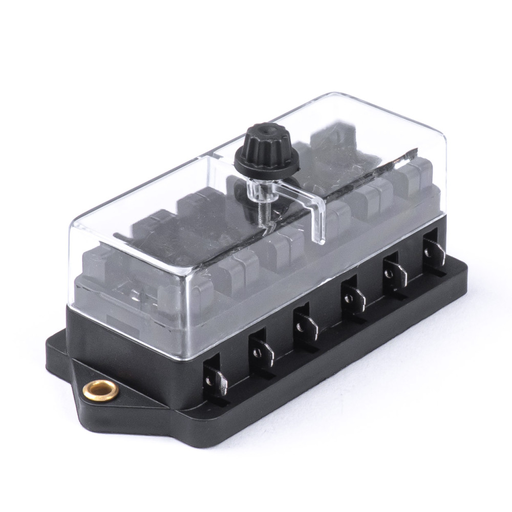 Keramisk säkringsbox med 6 uttag amio-3041