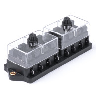 Keramisk säkringsbox med 8 uttag amio-03042