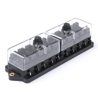 Keramisk säkringsbox med 10 uttag amio-03043