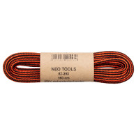 Skosnören till arbetsskor, 150 cm, orange-svarta