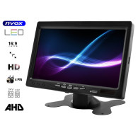 Monitor samochodowy lcd 7 cali 12/24v kabel 10m oraz kamera cofania 4pin zestaw ahd