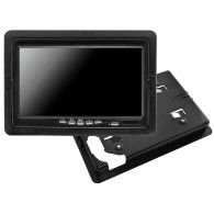 Monitor samochodowy lcd 7 cali 12/24v kabel 10m oraz kamera cofania 4pin zestaw ahd