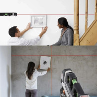 Laseravvägningsinstrument med mätband 250cm Bigstren 21747