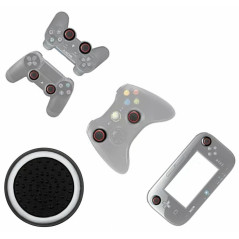 KX11G Analogaöverdrag till handkontroller svartvita