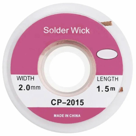 NZ18 Avlödningsrem fläta 2mm x 1,5m