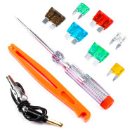 Säkringar säkringsset + provare + gripdon amio-03037
