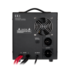 Nödströmsaggregat KEMOT PROsinus-2000 omvandlare med ren sinusvåg och laddningsfunktion 12V 230V 2000VA/1200W - svart färg |…