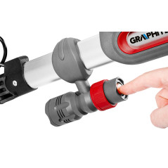 Slipmaskin för gips 710W, 225mm/215 mm, rund och triangulär fot, ficklampa | HandlaSmidigt.se