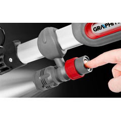 Slipmaskin för gips 710W, 225mm/215 mm, rund och triangulär fot, ficklampa | HandlaSmidigt.se