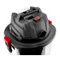 Dammsugare Energy+ 18V Li-ion för verkstaden, för vått och torrt, 20 liters tank, utan batteri.