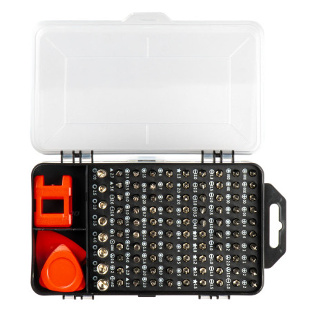 Set med precisions Torx-skruvmejslar, bits och skruvmejslar amio-03135.