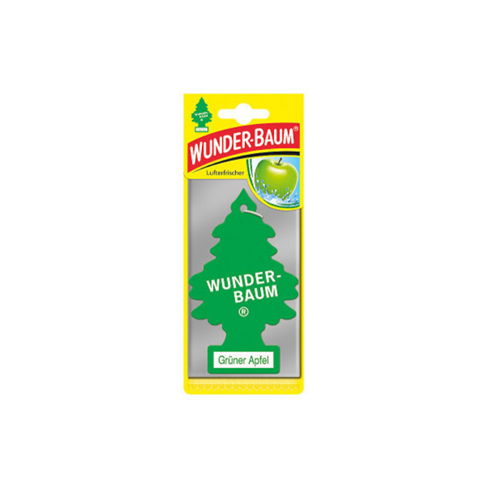 Odświeżacz wunder baum - zielone jabłuszko Odświeżacz wunder baum - zielone jabłuszko