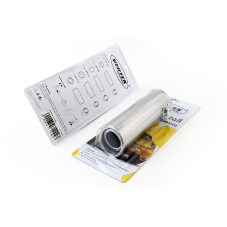 Ändrör för avgasrör i rostfritt stål mt 002 krom amio-01302