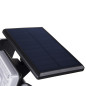 Solcellslampa LED med rörelsesensor Maclean IP65, 4W, 320lm, 4000K, Li-ion 1200 mAh, 3 lägen MCE615