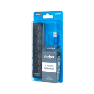 USB 3.0-hubb med 7 portar Rebel