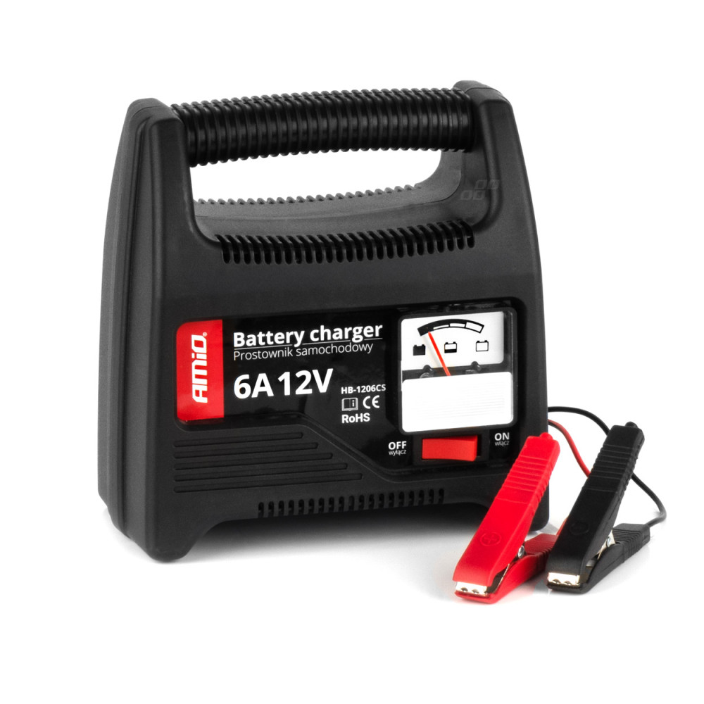 Laddare för batteri 6a 12v sbc-6a amio-02085 Laddare för batteri 6a 12v sbc-6a amio-02085