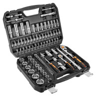 Hylsnyckelsats 1/4', 1/2', 86 delar, CrV