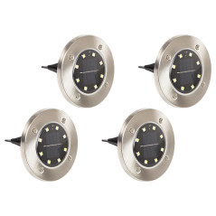 67-497- Solcellsdrevet LED-infartslampa 4 st | HandlaSmidigt.se