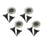 67-497- Solcellsdrevet LED-infartslampa 4 st