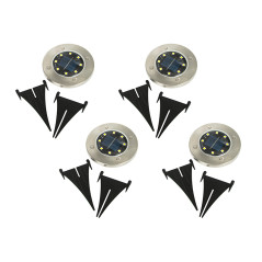 67-497- Solcellsdrevet LED-infartslampa 4 st | HandlaSmidigt.se